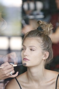 Backstage at Timo Weiland RTW Spring 2017