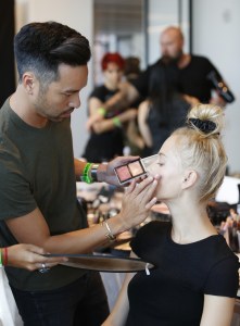 Backstage at Timo Weiland RTW Spring 2017