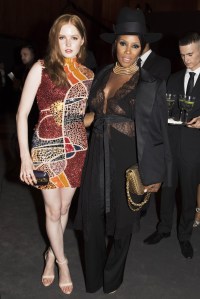 Ellie Bamber and June Ambrose