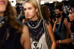 Backstage at Tommy Hilfiger RTW Fall 2016