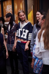 Backstage at Tommy Hilfiger RTW Fall 2016