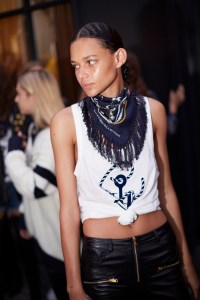 Backstage at Tommy Hilfiger RTW Fall 2016