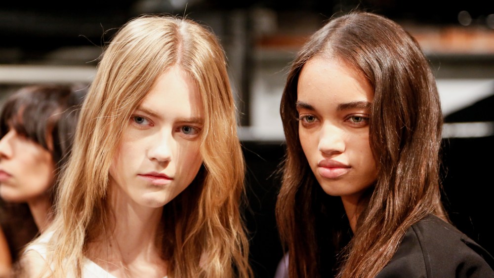 Backstage at Vera Wang RTW Spring 2017