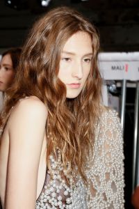 Backstage at Vera Wang RTW Spring 2017