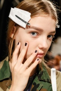 Backstage at Vera Wang RTW Spring 2017