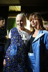 Vivienne Westwood and Georgia May Jagger