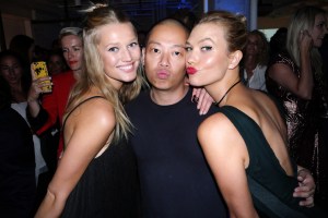 Toni Garrn, Jason Wu and Karlie Kloss.