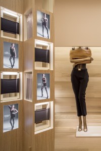 The hosiery display and stock unit Wolford