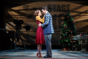 Lora Lee Gayer and Bryce Pinkham perform a scene from Irving Berlin's 'Holiday Inn' on Broadway.