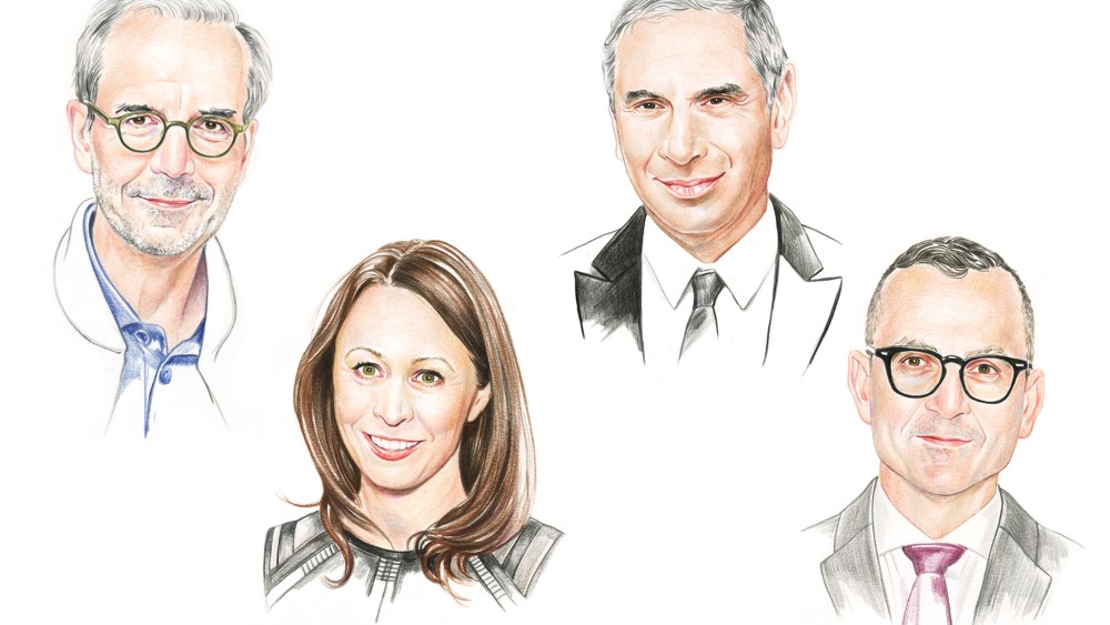 Ralph Toledano, Caroline Rush, Steven Kolb, and Carlo Capasa