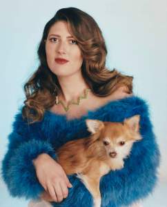 Sabine Getty's "Memphis" campaign Carolina Santo Domingo