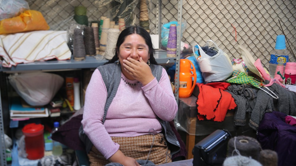 Carcel plans to produce its collection with the help of 10 to 180 female prisoners in Cusco, Peru.
