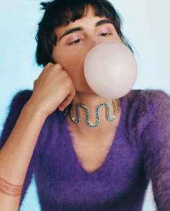 Sabine Getty's "Memphis" campaign Langley Fox