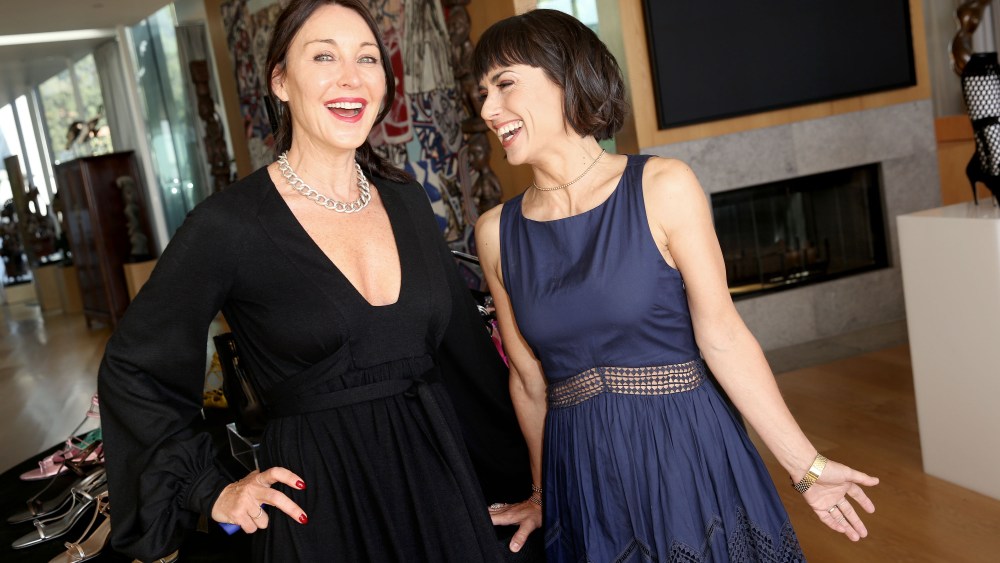 Tamara Mellon toasts online shoe co. at Michael Ovitz's Los Angeles Home
