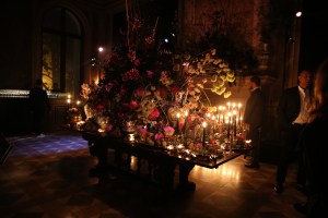 A floral display