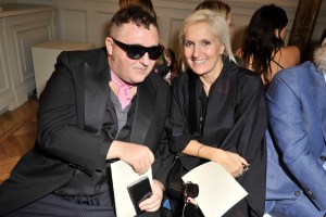 Alber Elbaz and Maria Grazia Chiuri