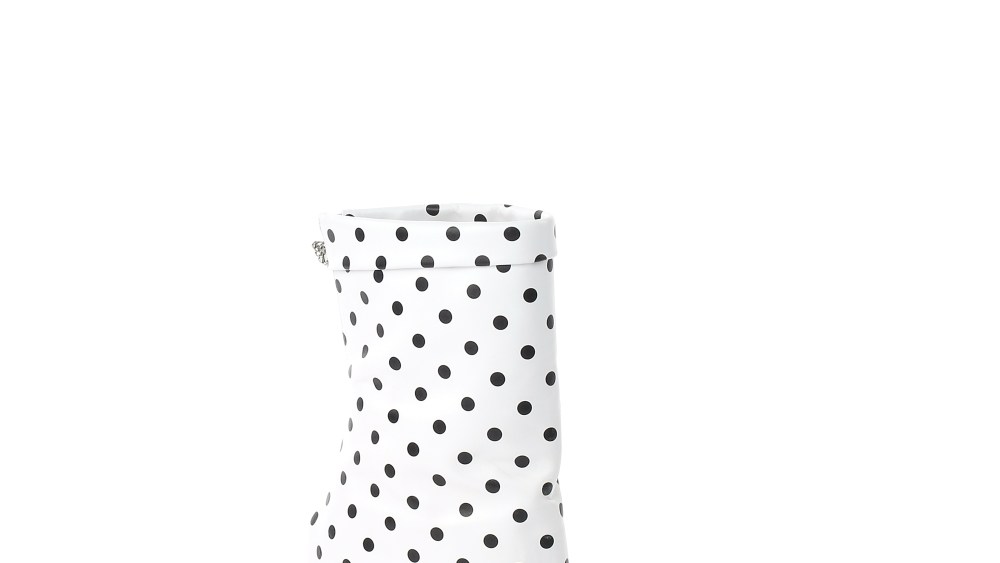 A boot from the Emanuel Ungaro capsule with Francesca Mambrini.