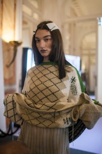 Backstage at Acne Studios RTW Spring 2017