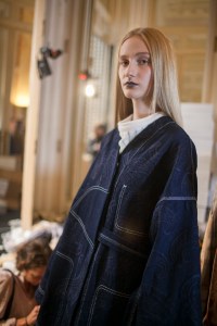 Backstage at Acne Studios RTW Spring 2017