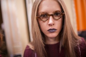 Backstage at Acne Studios RTW Spring 2017
