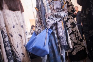 Backstage at Acne Studios RTW Spring 2017