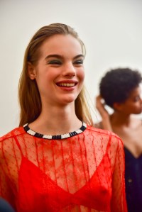 Backstage at Nina Ricci RTW Spring 2017