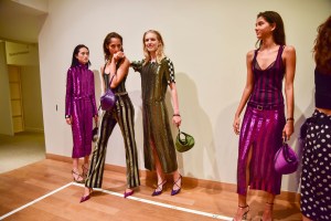Backstage at Nina Ricci RTW Spring 2017
