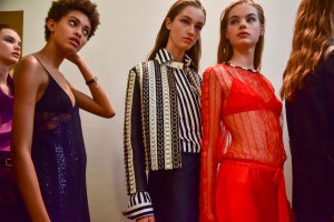Backstage at Nina Ricci RTW Spring 2017