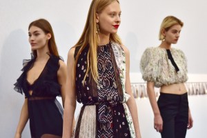 Backstage at Giambattista Valli RTW Spring 2017