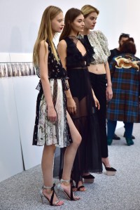 Backstage at Giambattista Valli RTW Spring 2017