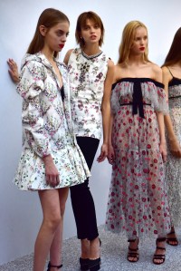 Backstage at Giambattista Valli RTW Spring 2017