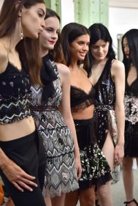 Backstage at Giambattista Valli RTW Spring 2017