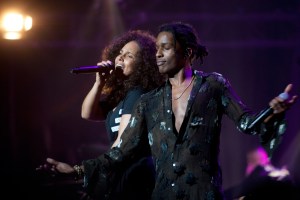 Alicia Keys and A$AP Rocky perform at 2016 Black Ball