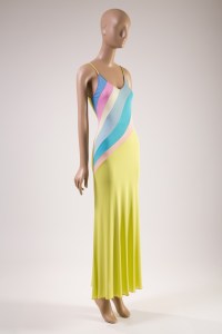 Stephen Burrows, dress, circa 1973, USA. Gift of Mary W. Delany.