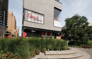 Outside Century 21's downtown Brooklyn flagship.