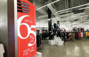 Inside Century 21's downtown Brooklyn flagship.