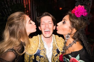Chiara Ferragni, Edgardo Osorio and Naty Abascal.