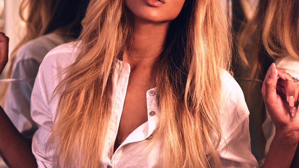 Ciara in her Revlon ad.