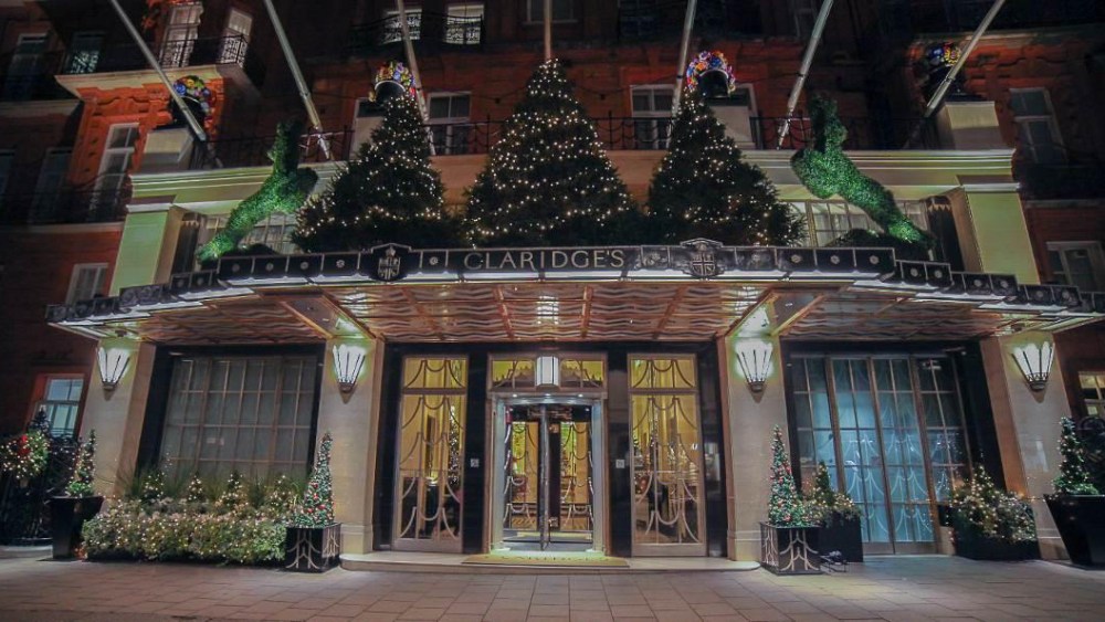 Claridge's hotel in London's Mayfair.