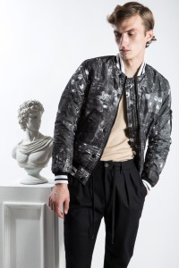 Jacket and Pant by F.S.Z, Shirt by Deveaux