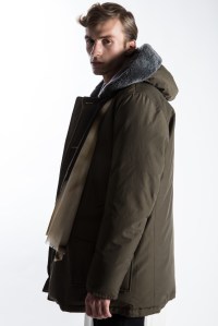 Jacket by Woolrich, Scarf by Title of Work