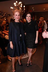Carolina Herrera and Darcy Miller