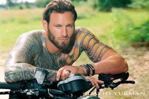 A visual from the David Yurman ad campaign shot by Bruce Weber.
