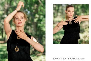 A visual from the David Yurman ad campaign shot by Bruce Weber.