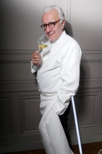 Alain Ducasse at Dom Pérignon dinner in Versailles