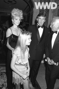 Donald Trump with Marla Maples and Ivanka Trump 1991