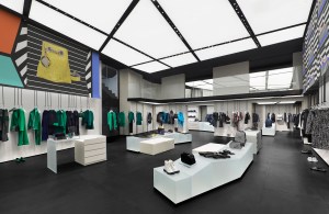 Emporio Armani store in Saint Germain, Paris