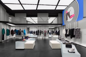 Emporio Armani store in Saint Germain, Paris