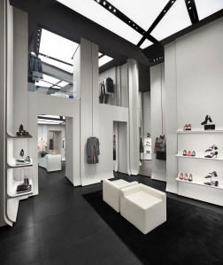 Emporio Armani store in Saint Germain, Paris