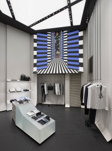 Emporio Armani store in Saint Germain, Paris